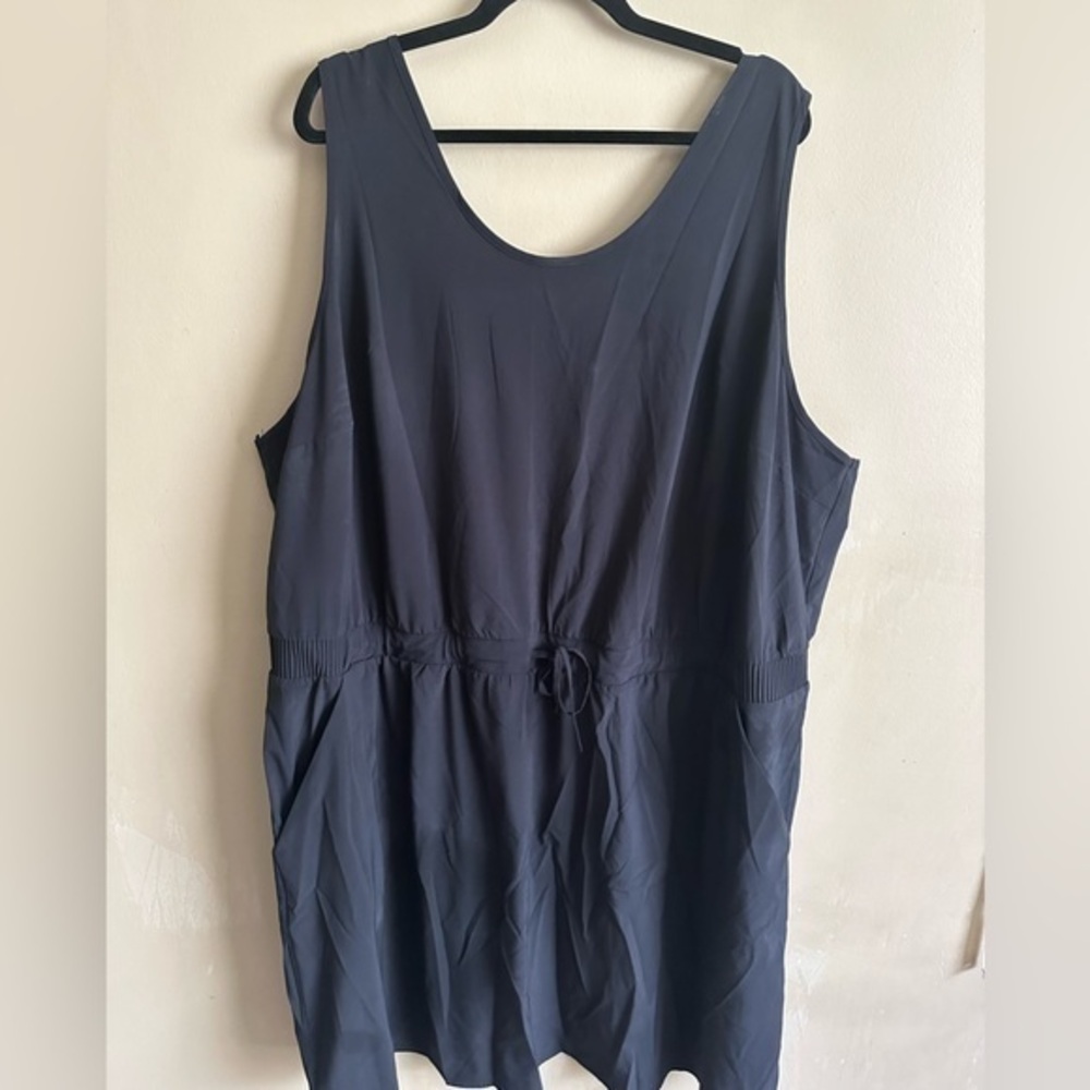 All in Motion Black Midi Activewear Dress Size 4X Women Plus - Picture 1 of 6